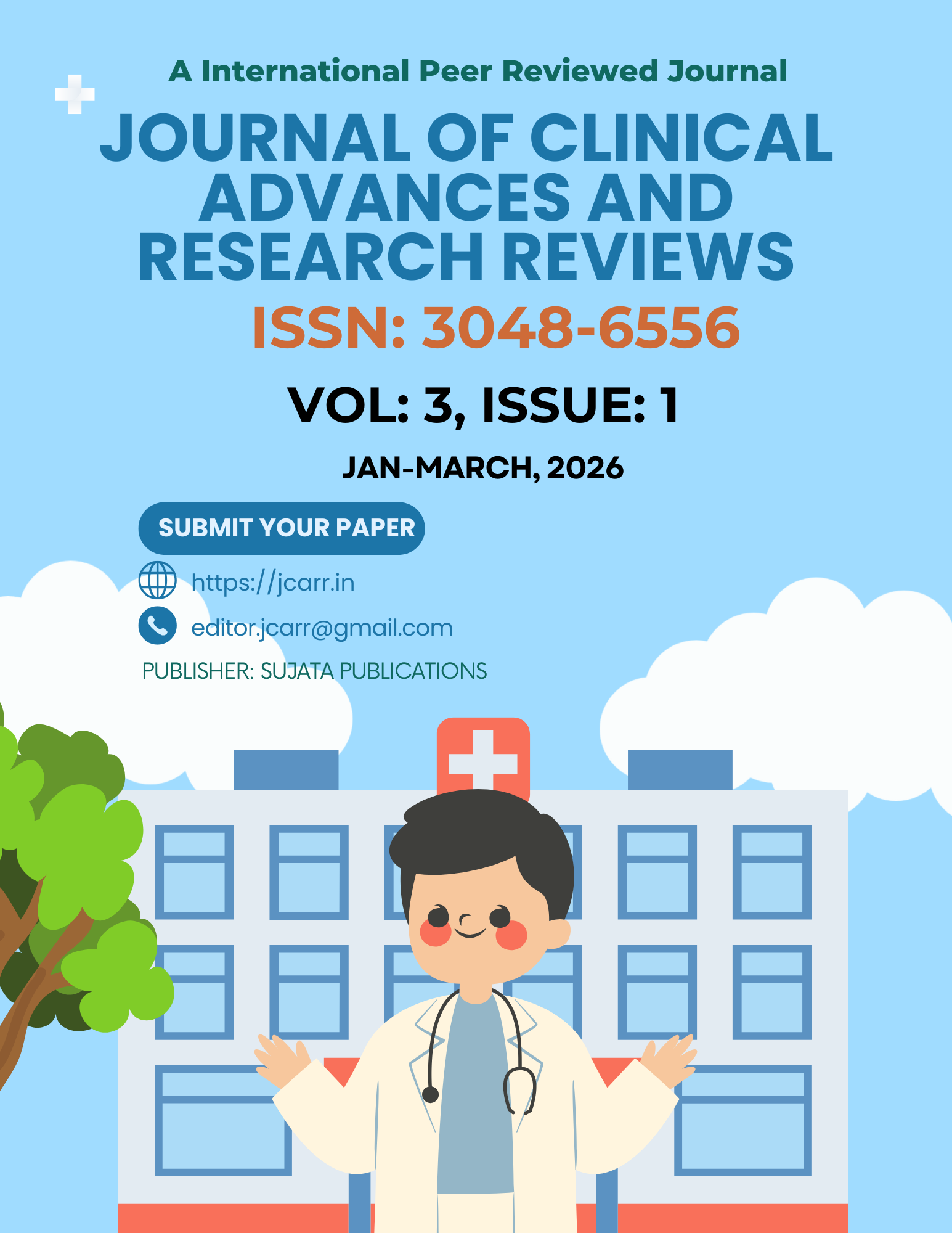 					View JCARR: Vol. 3, Issue 1, January-March, 2026
				