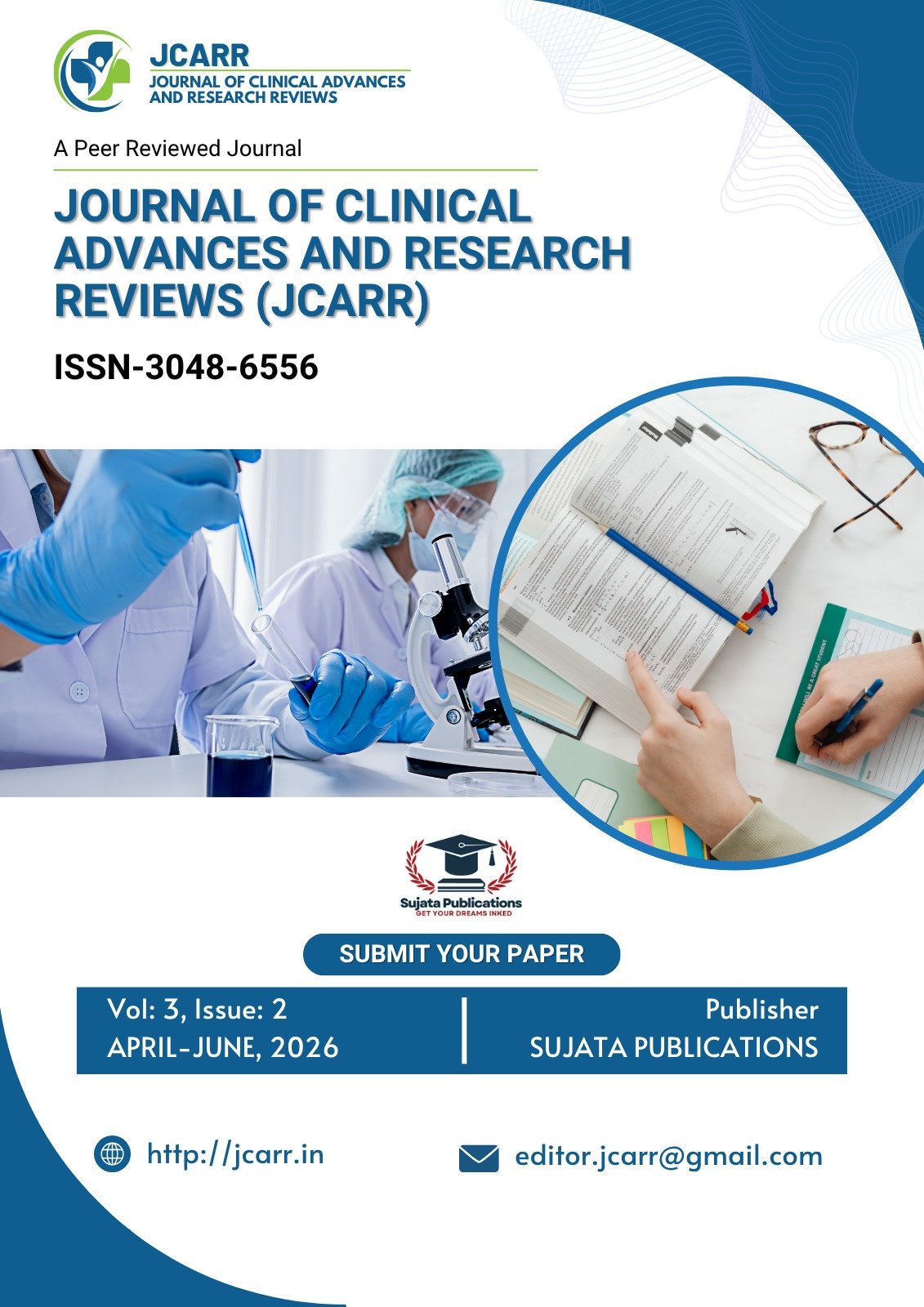 					View JCARR: Vol. 3, Issue 2, April-June, 2026
				